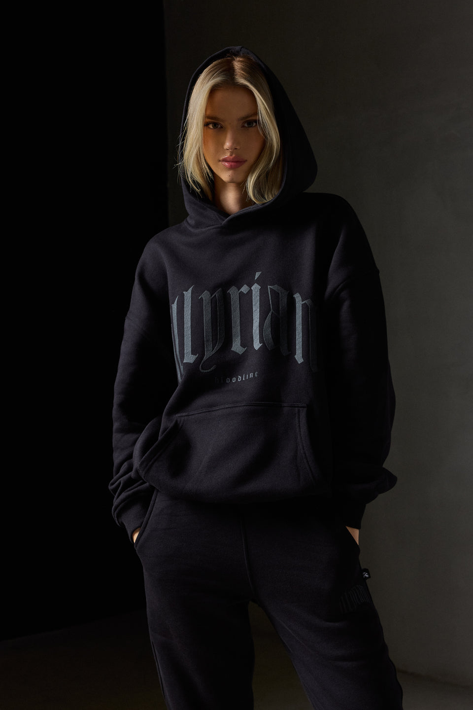 Illyrian Signature Hoodie - Black