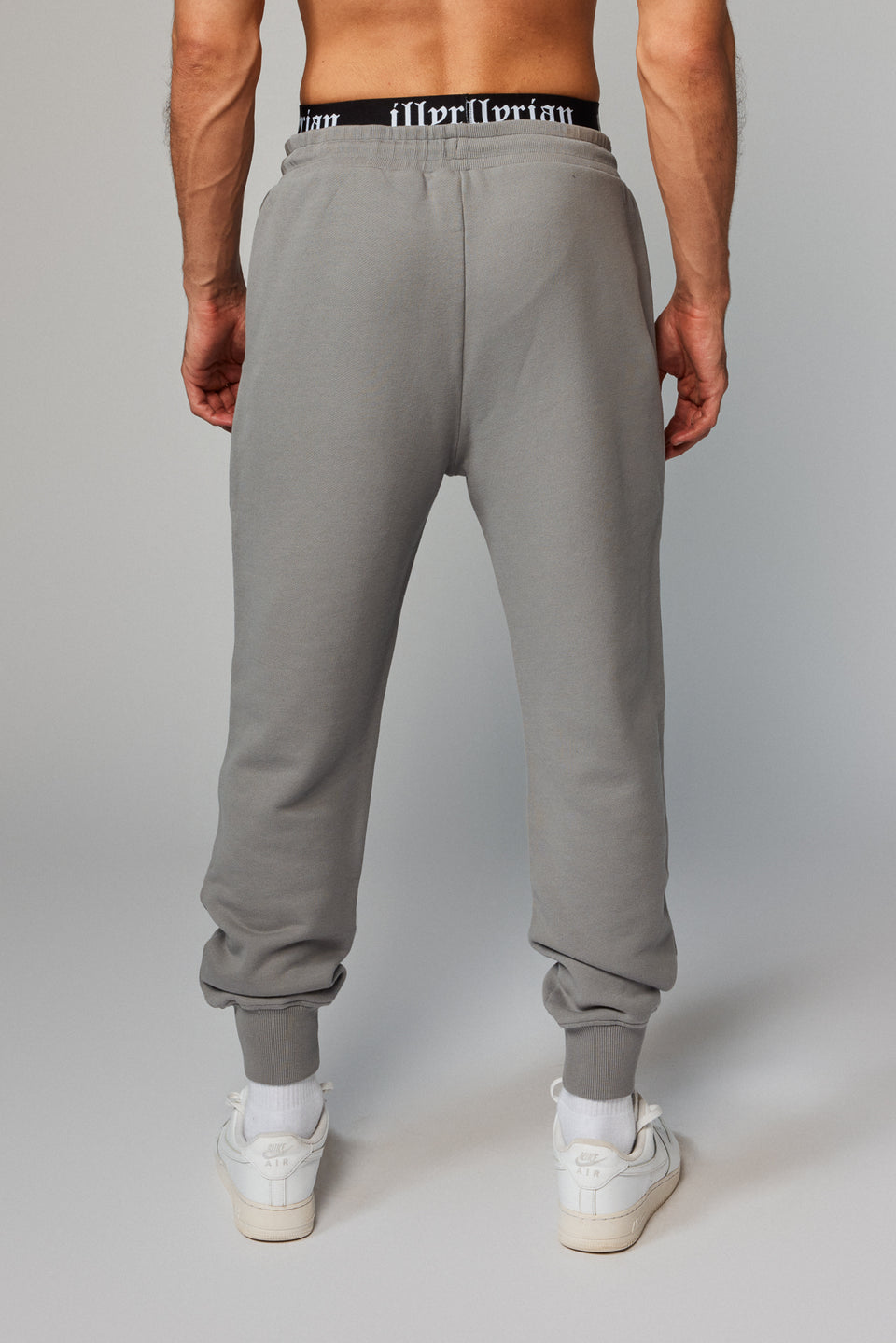 Helmet Patch Joggers - Grey