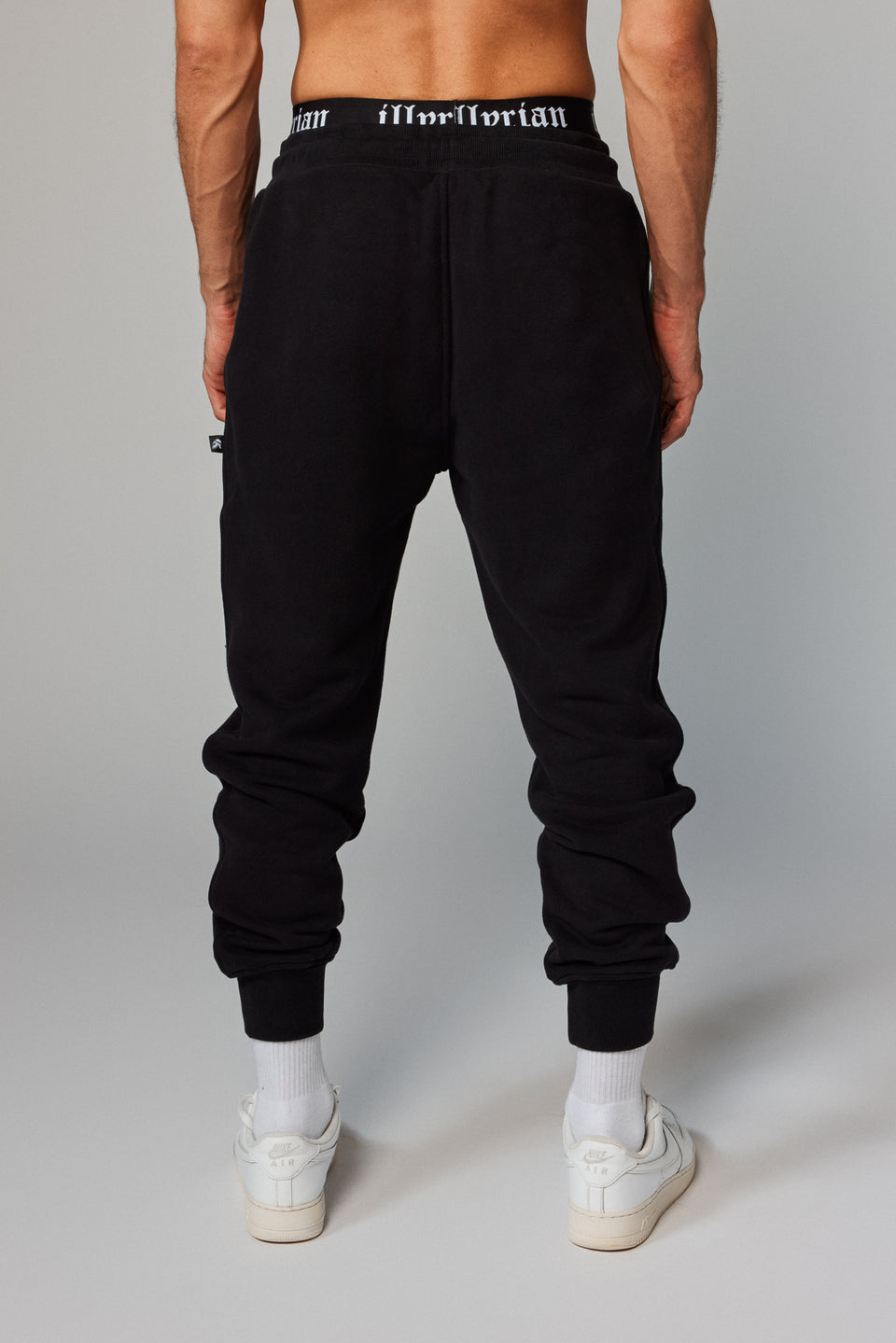 Helmet Patch Joggers - Black