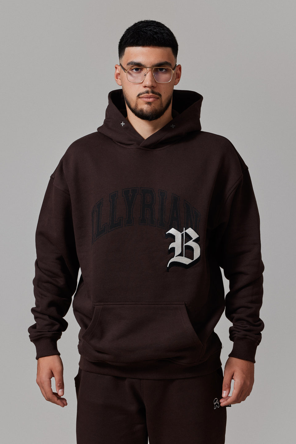 Illyrian B Hoodie - Brown