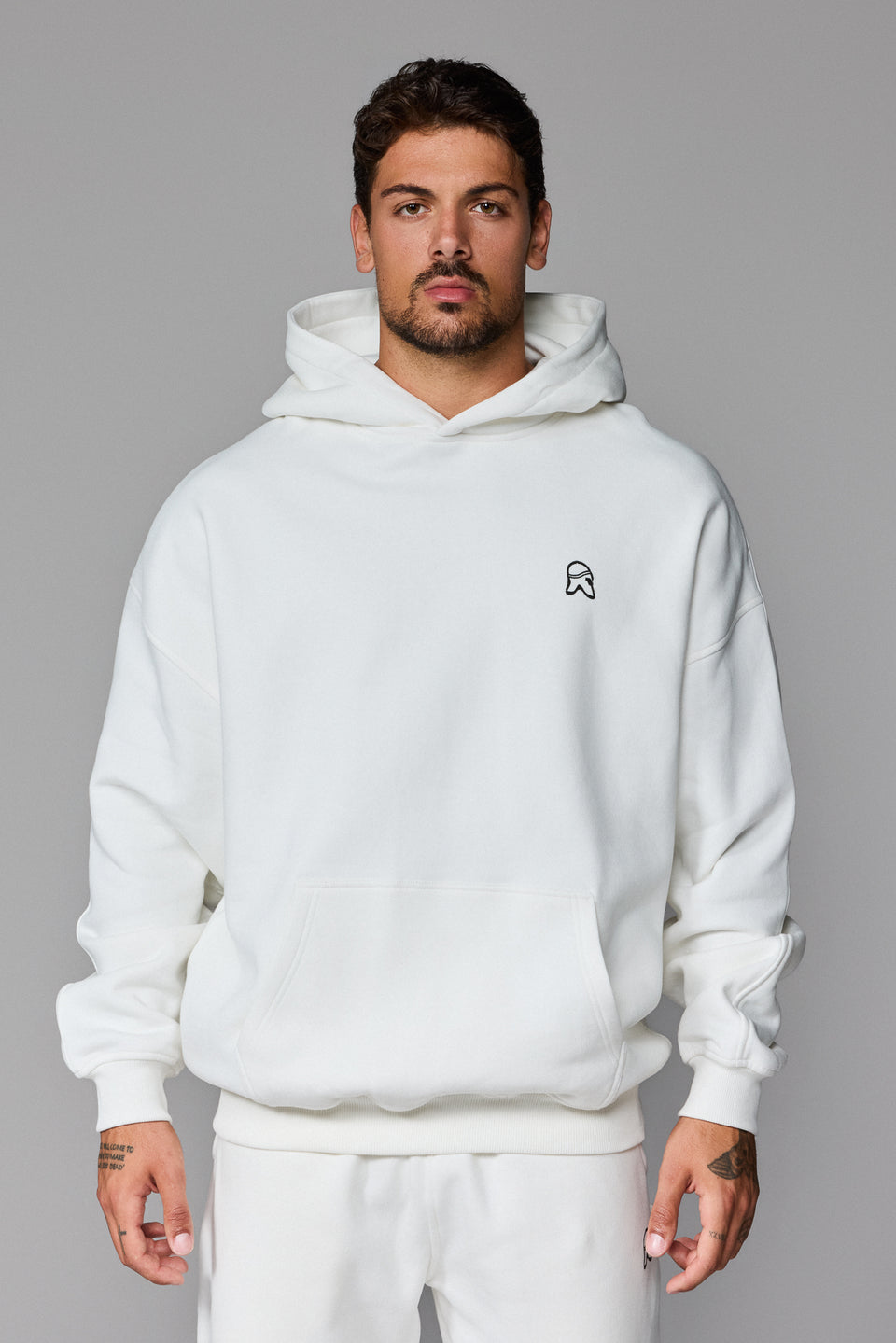 Illyrian Ink Hoodie - White