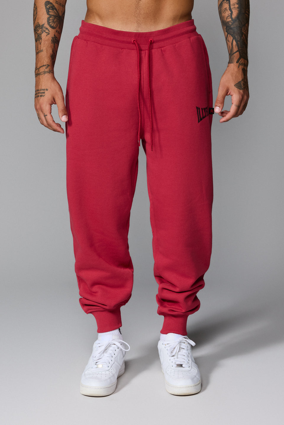 Illyrian AW26 Joggers - Red