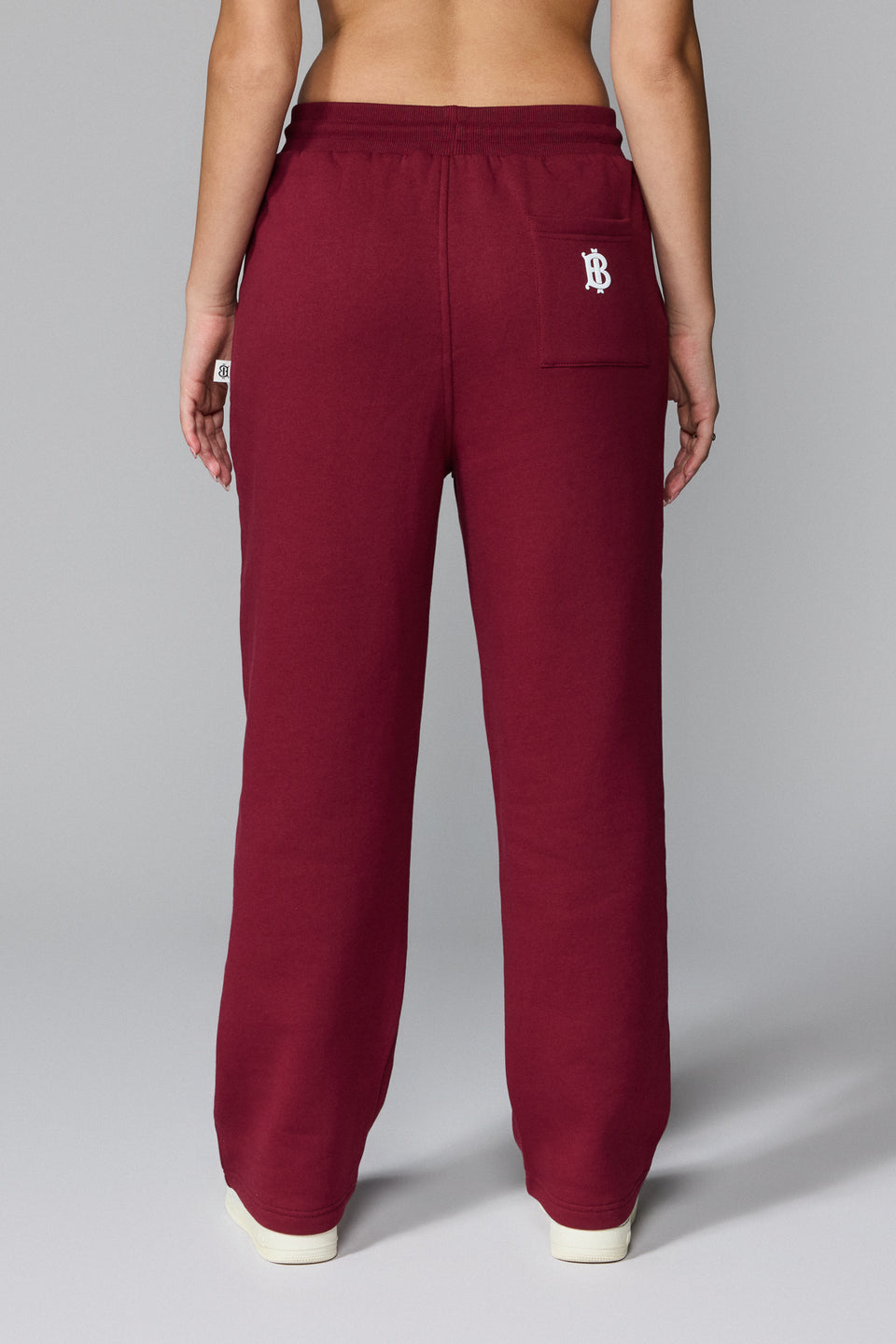 Women's Joggers - Burgundy