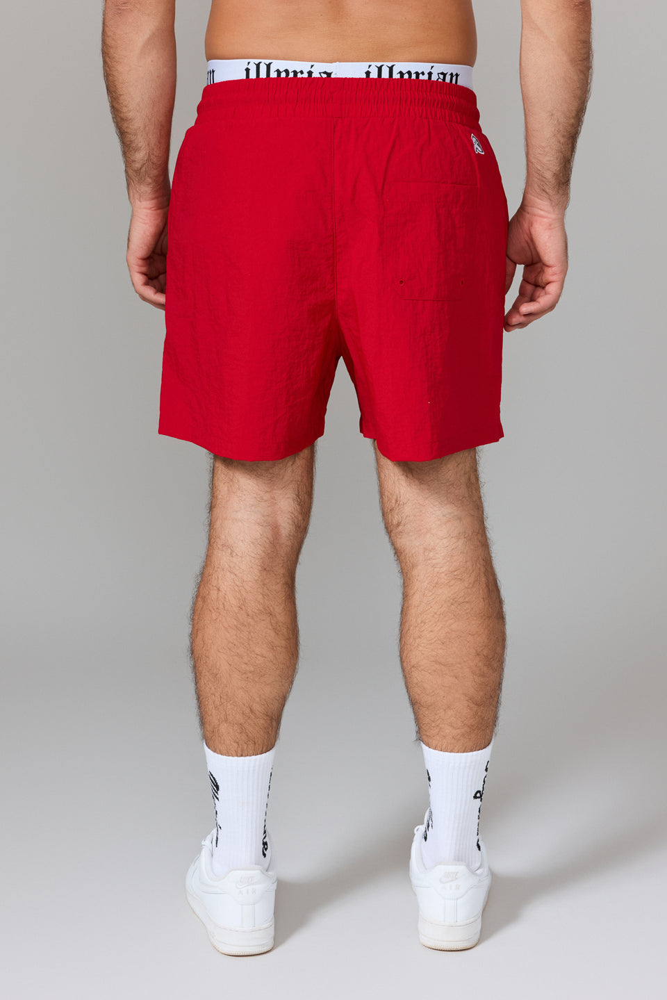 Illyrian TM Nylon Swimshorts - Red
