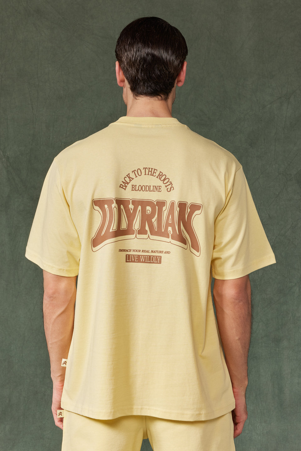 Live Wildly T-shirt - Yellow