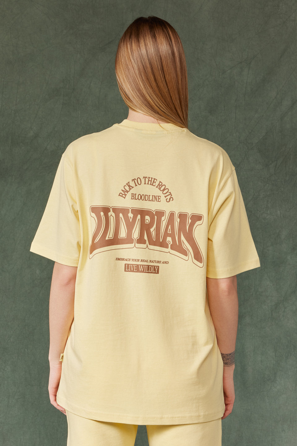 Live Wildly T-shirt - Yellow