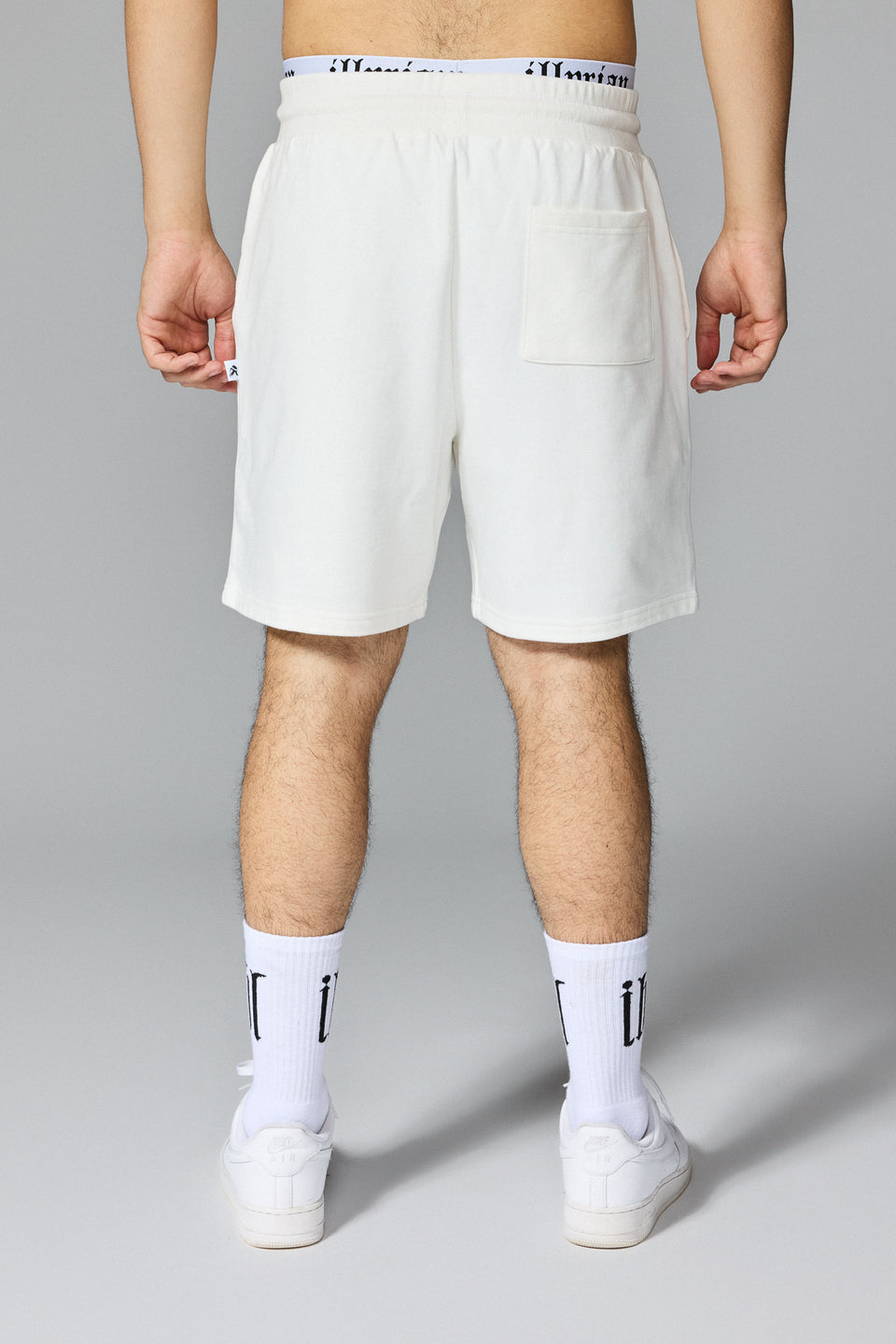 The Illyrian 26 Cotton Shorts - White