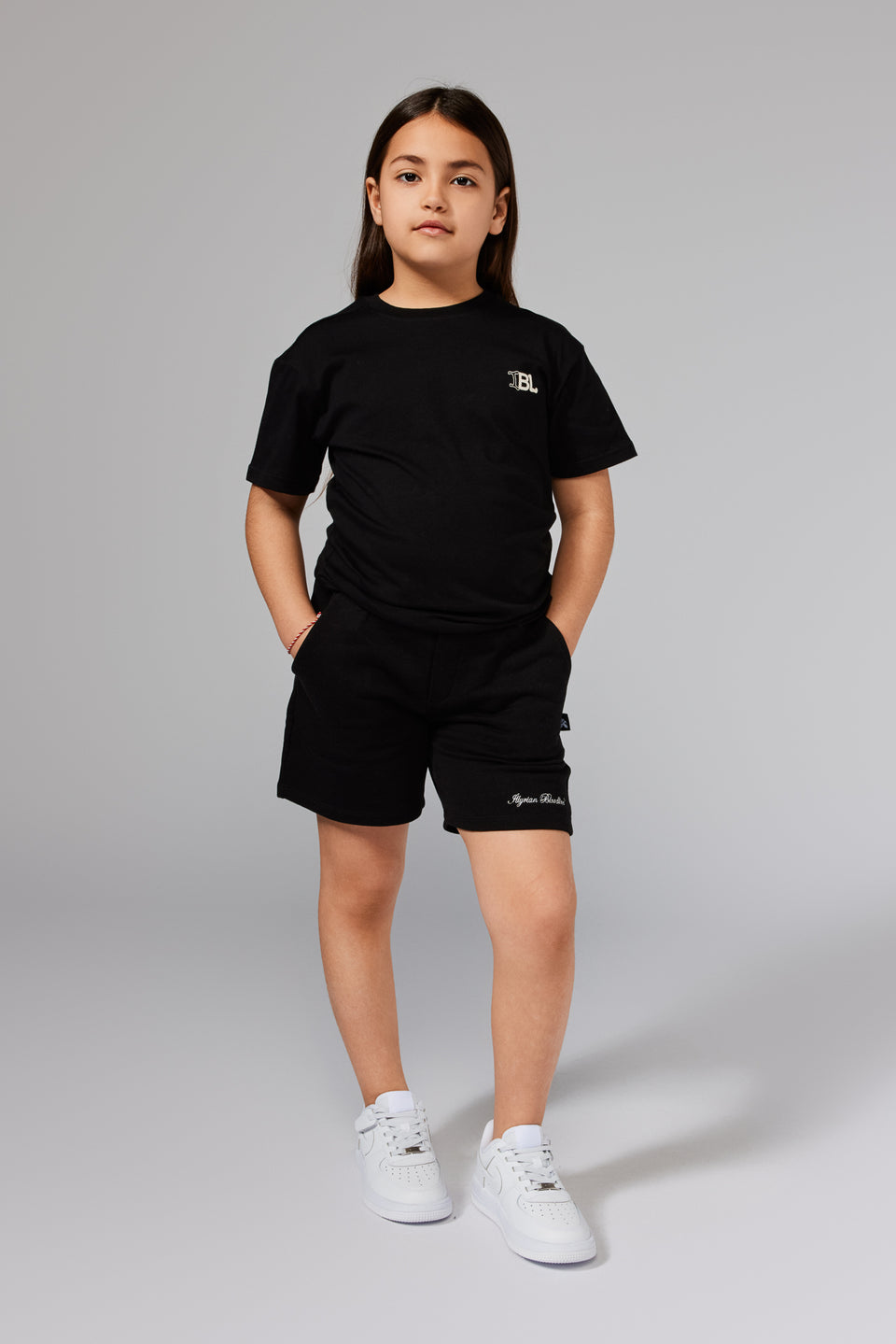 IBL Wavy T-shirt Kids - Black