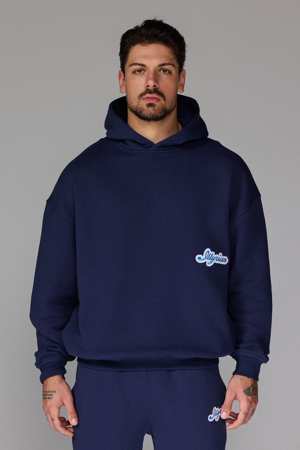 Illyrian W25 Hoodie - Navy Blue