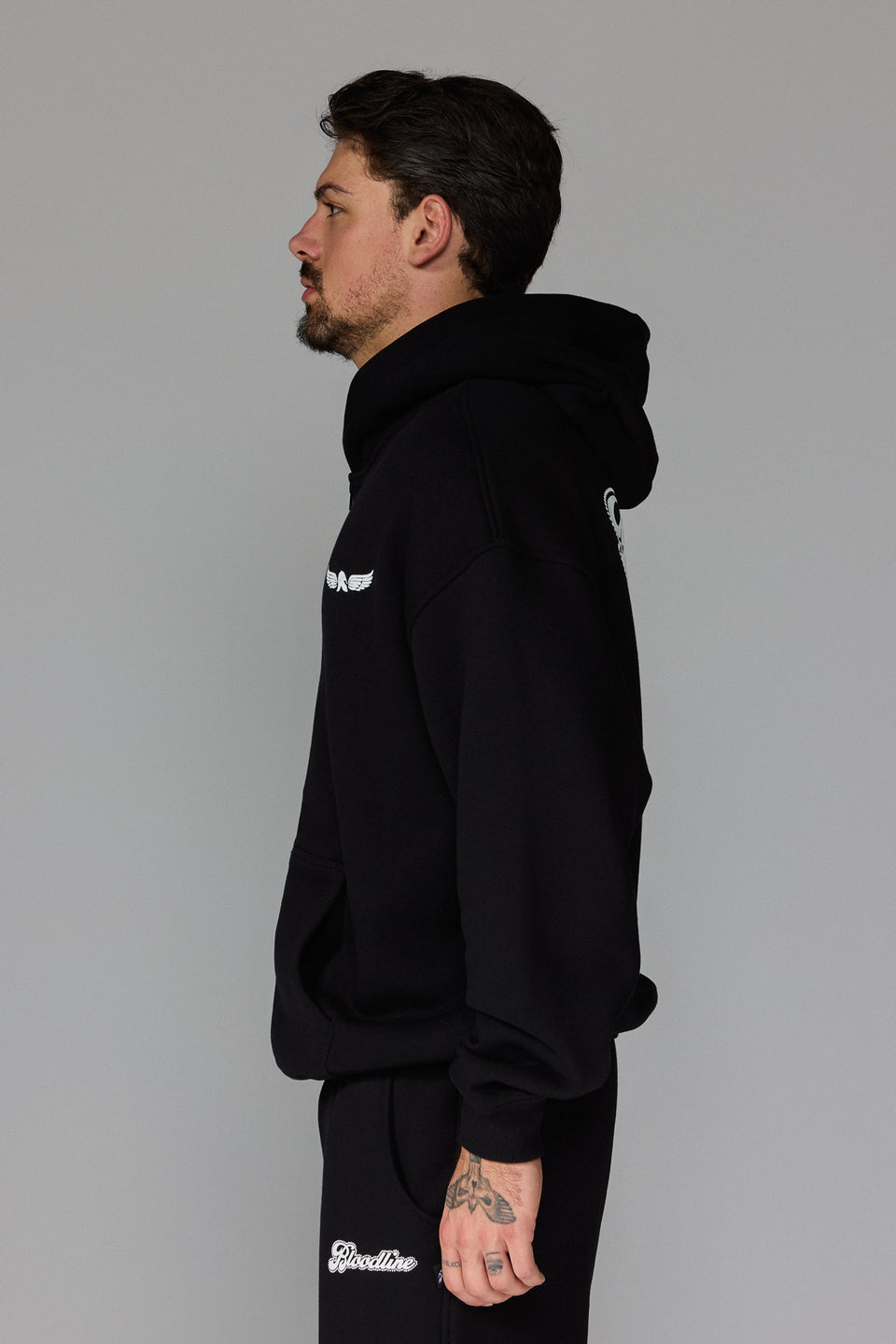 Real Bloodline Zipped Hoodie