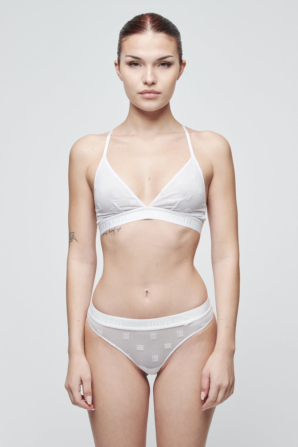 Women's Mesh Underwear - White