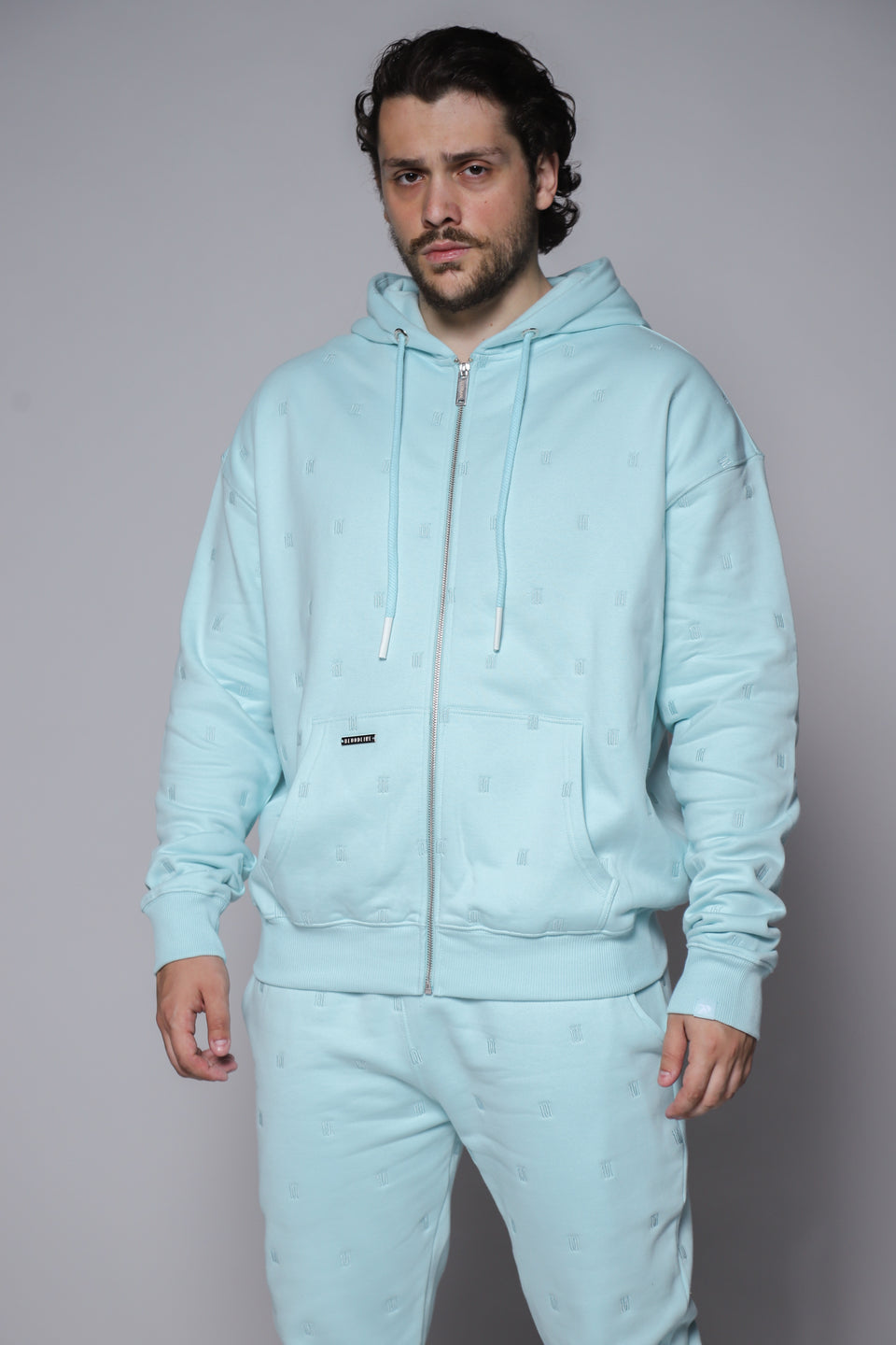 IBL - Zipped Blue Hoodie