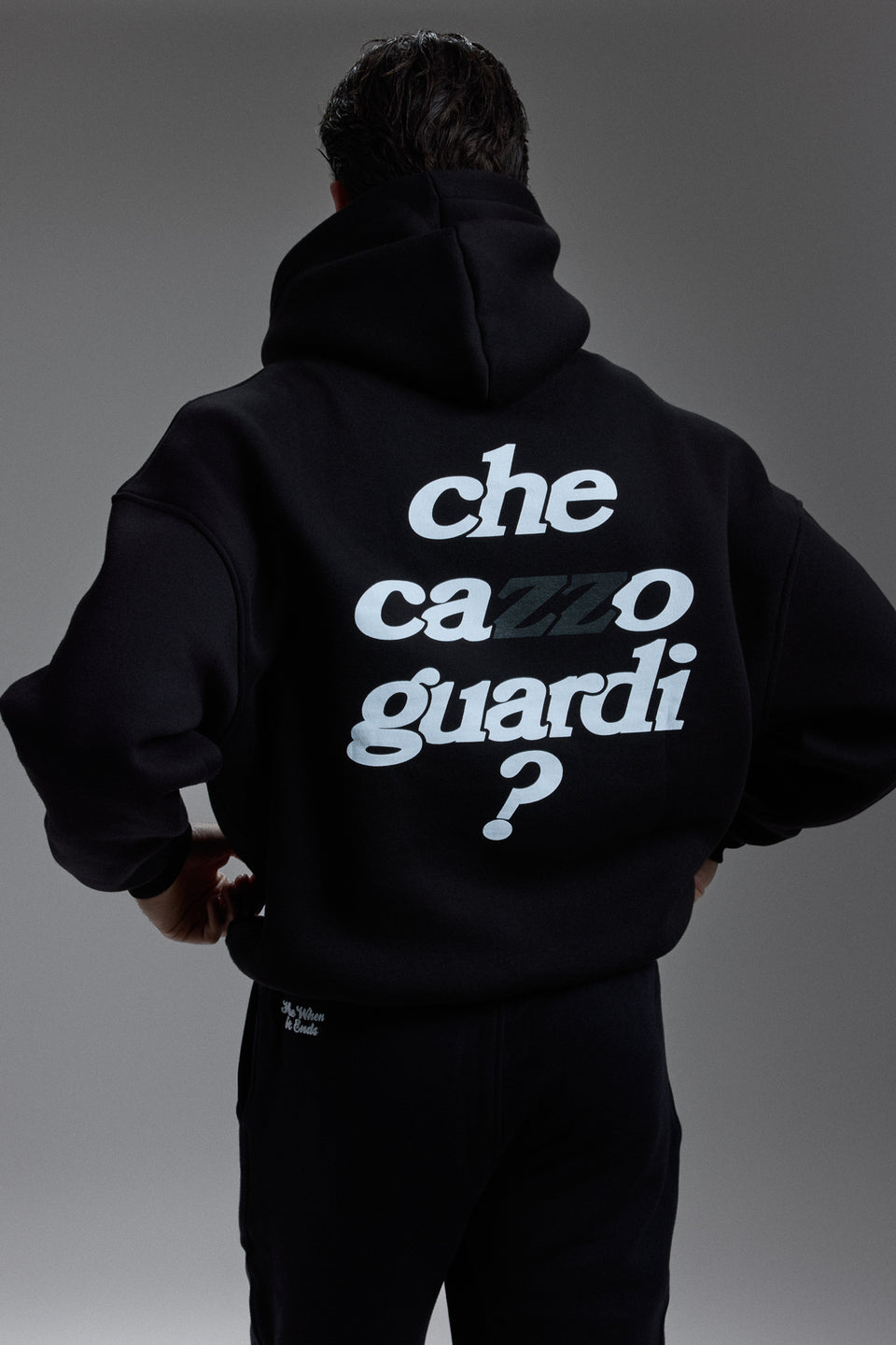 Italian Question Hoodie