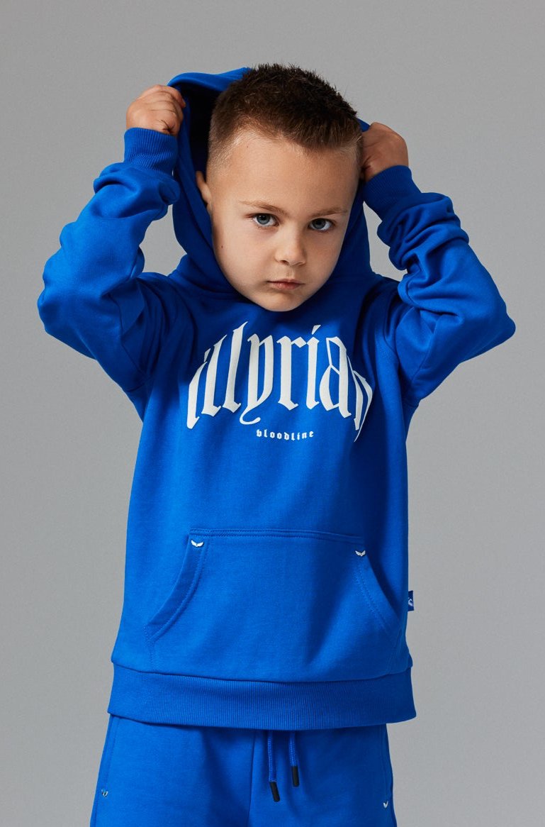 Illyrian Kids Signature Hoodie - Blue