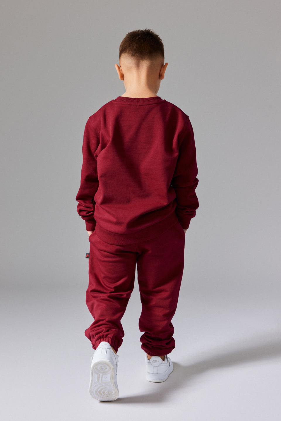 Illyrian Kids Joggers - Burgundy