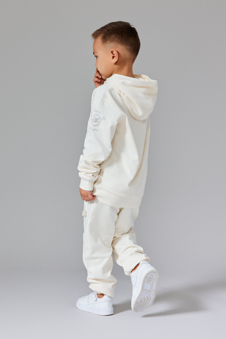 Illyrian Wings Kids Joggers - White