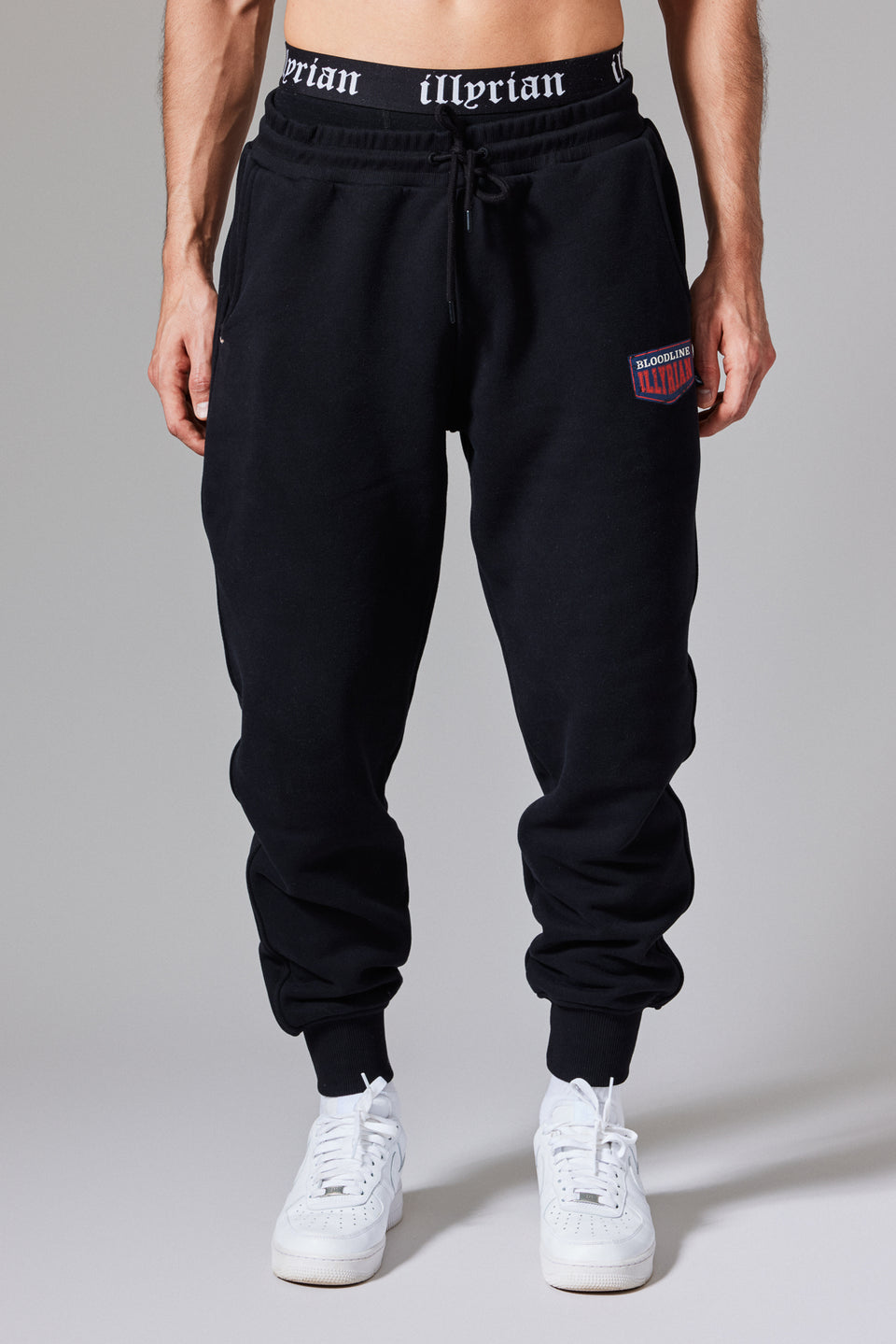 Premium Warrior Joggers - Black