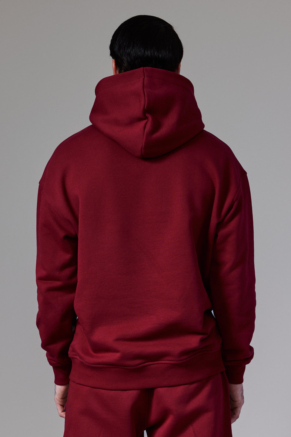 Illyrian Patch Hoodie - Burgundy