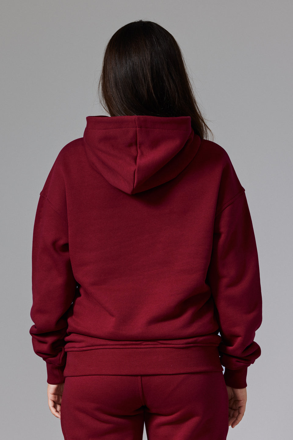 Illyrian Patch Hoodie - Burgundy