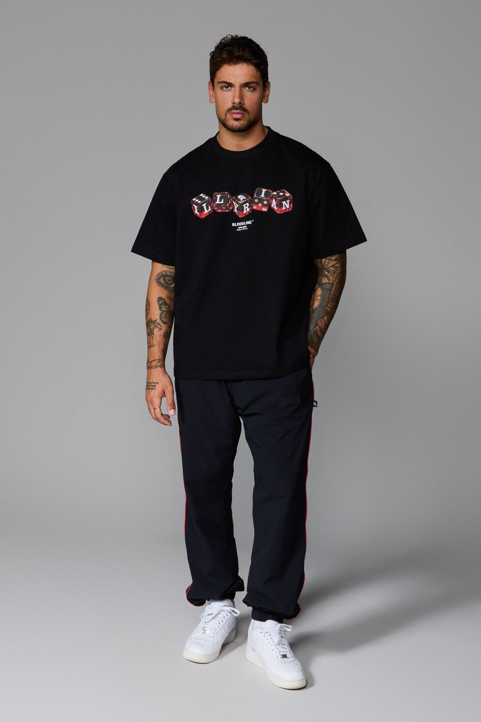Illyrian Dice T-shirt - Black
