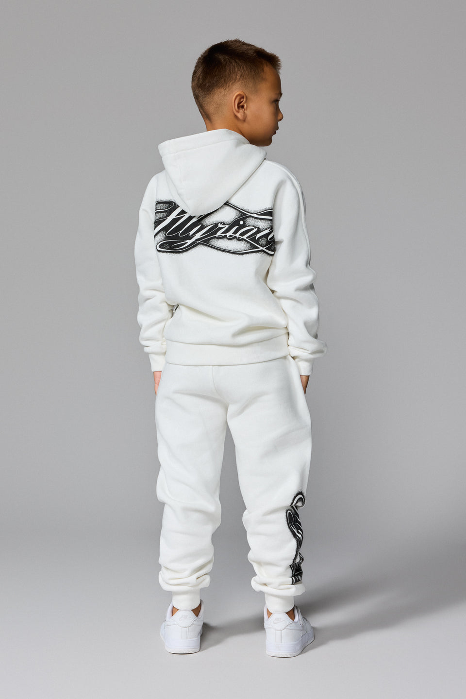 Kids’ Illyrian Ink Hoodie - White