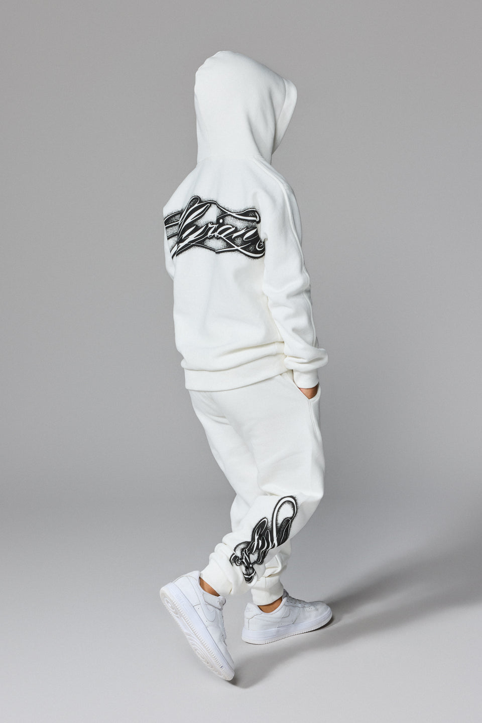 Kids’ Illyrian Ink Hoodie - White