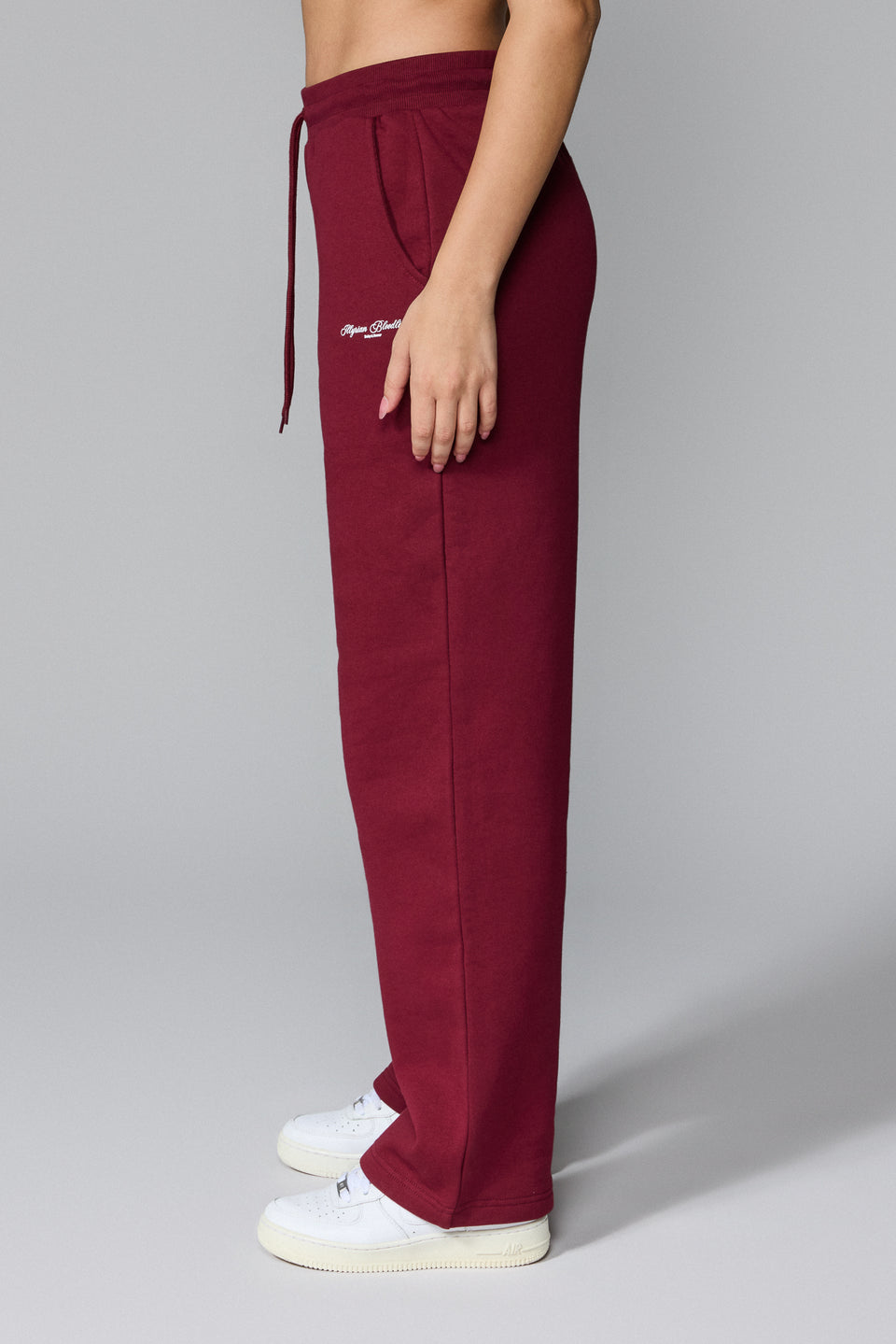 Women's Joggers - Burgundy