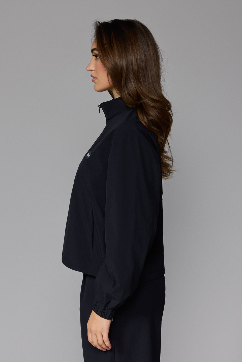 Women's Zipped Jacket - Black