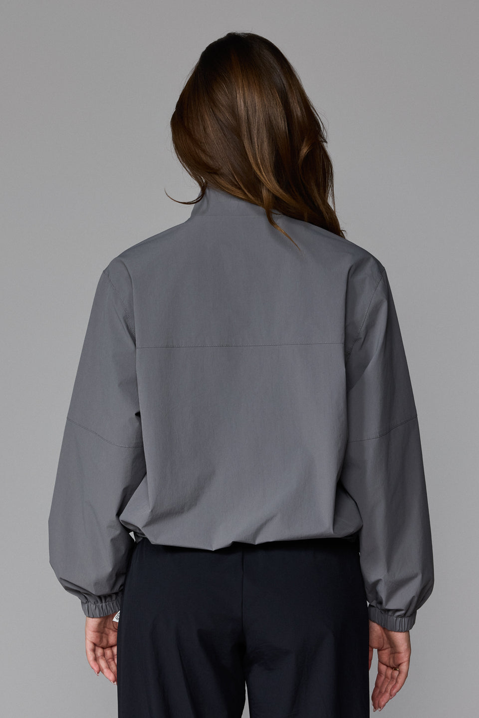 Women's Half Zip Jacket - Grey