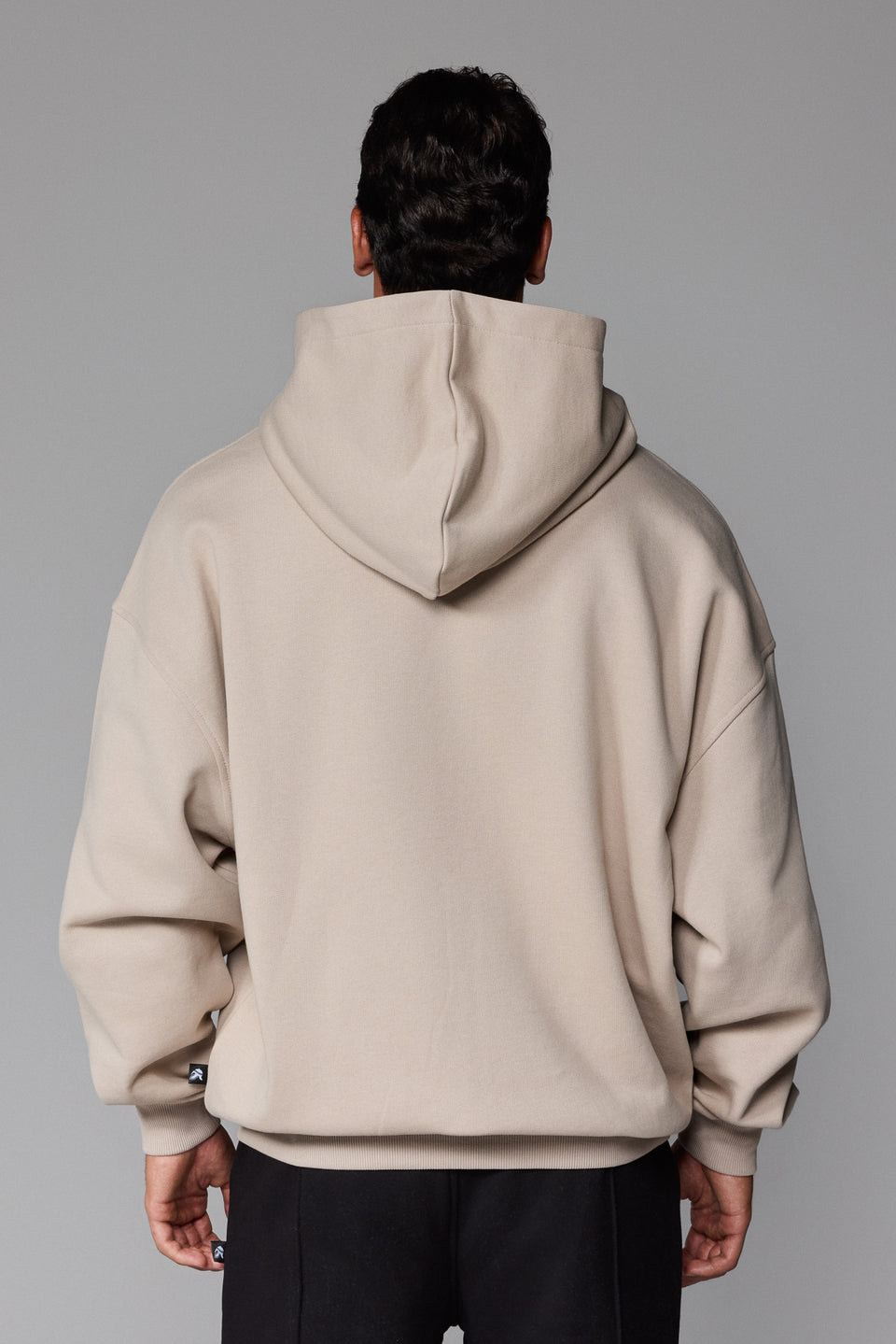 B Illyrian Zipped Hoodie - Stone