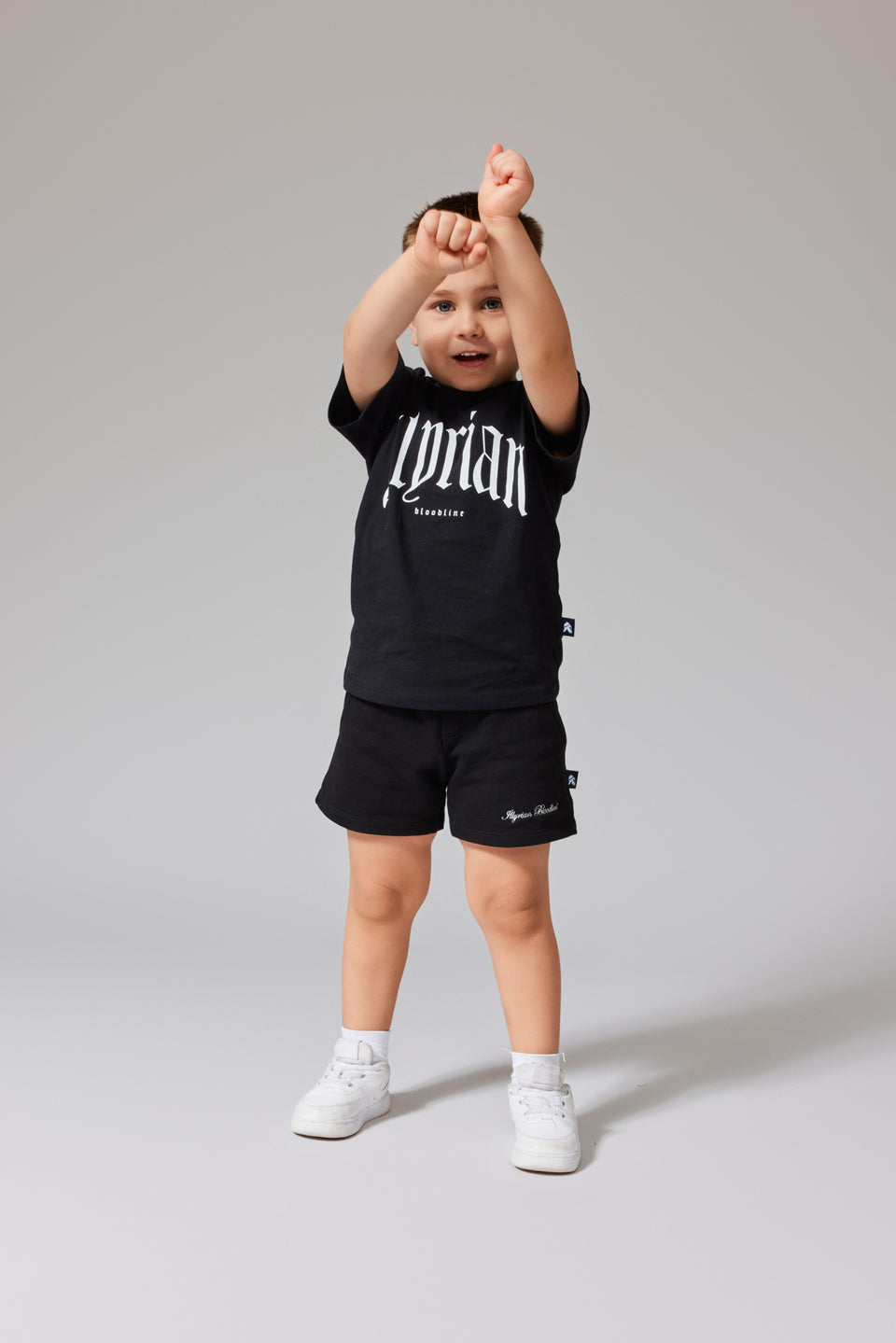 Kids' Illyrian Bloodline Shorts - Black