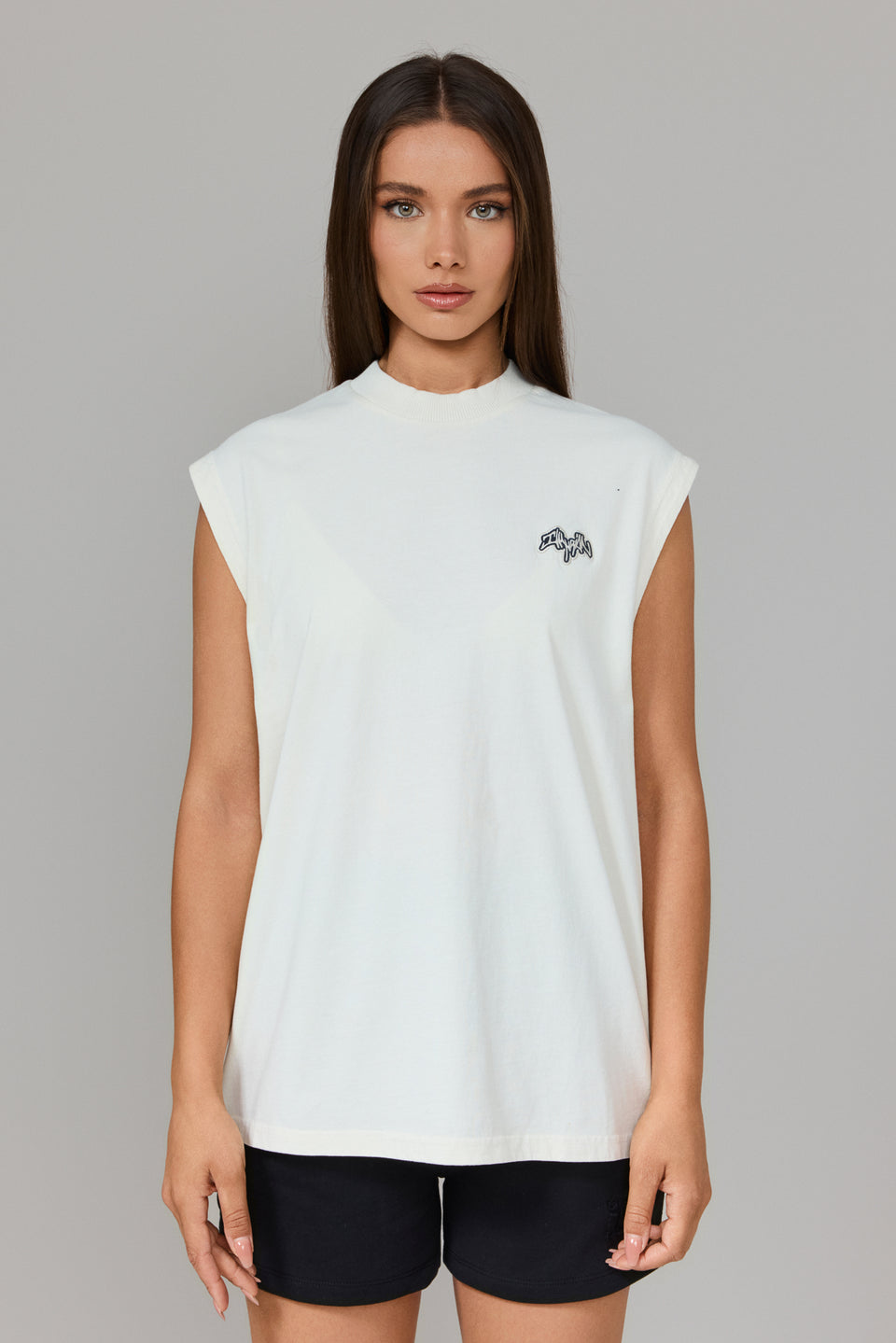 Illyrian TM Tank Top - Cream
