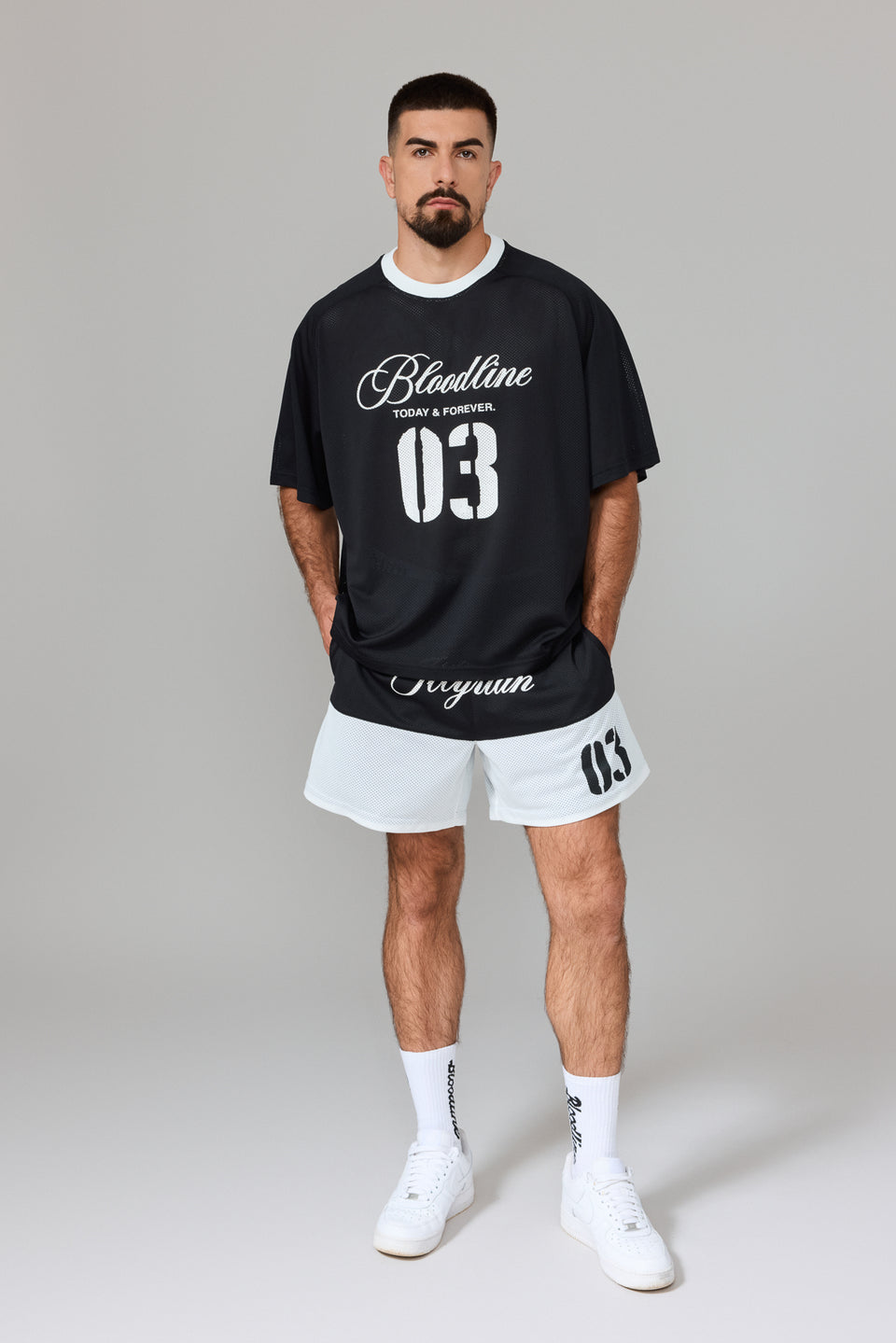 Bloodline Mesh Shorts - Black