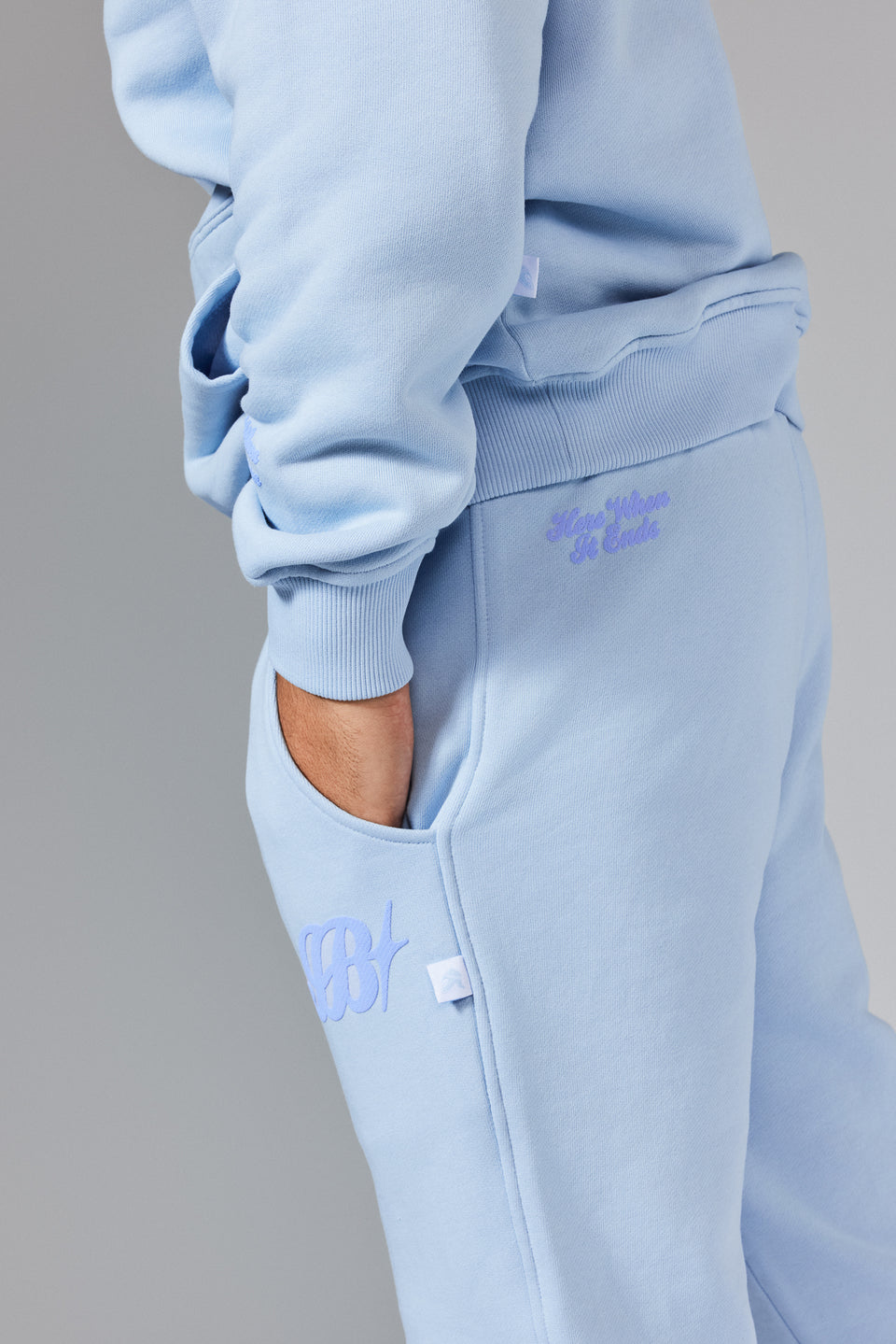 IB Joggers - Baby Blue