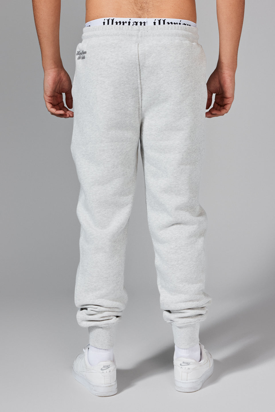 Yll I Ri Joggers - Grey Melange