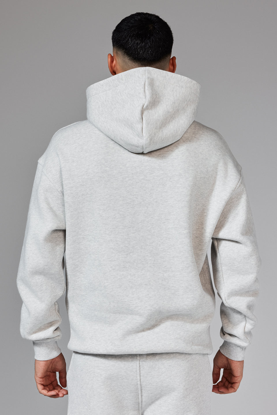 Yll I Ri Hoodie - Grey Melange