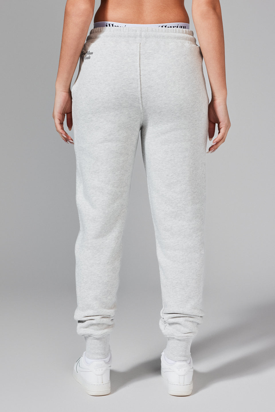 Yll I Ri Joggers - Grey Melange