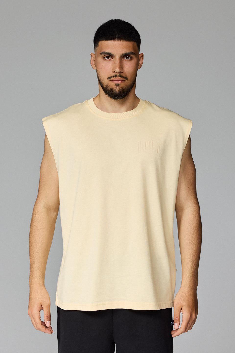 Illyrian Chest Logo Tank Top - Yellow