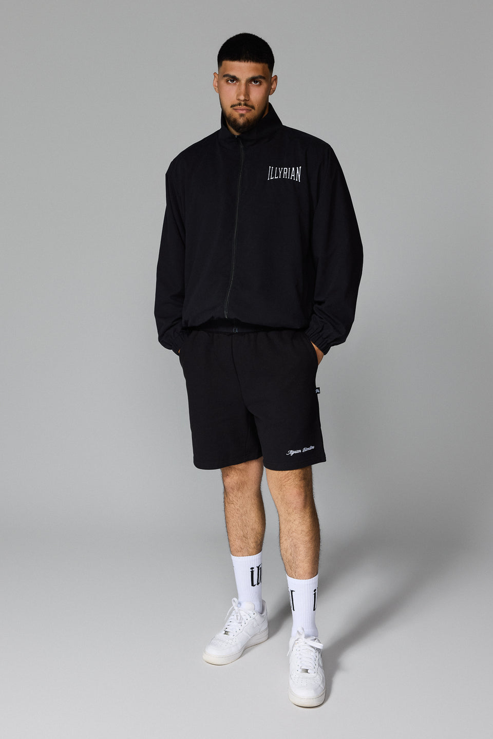 Illyrian Track Jacket - Black