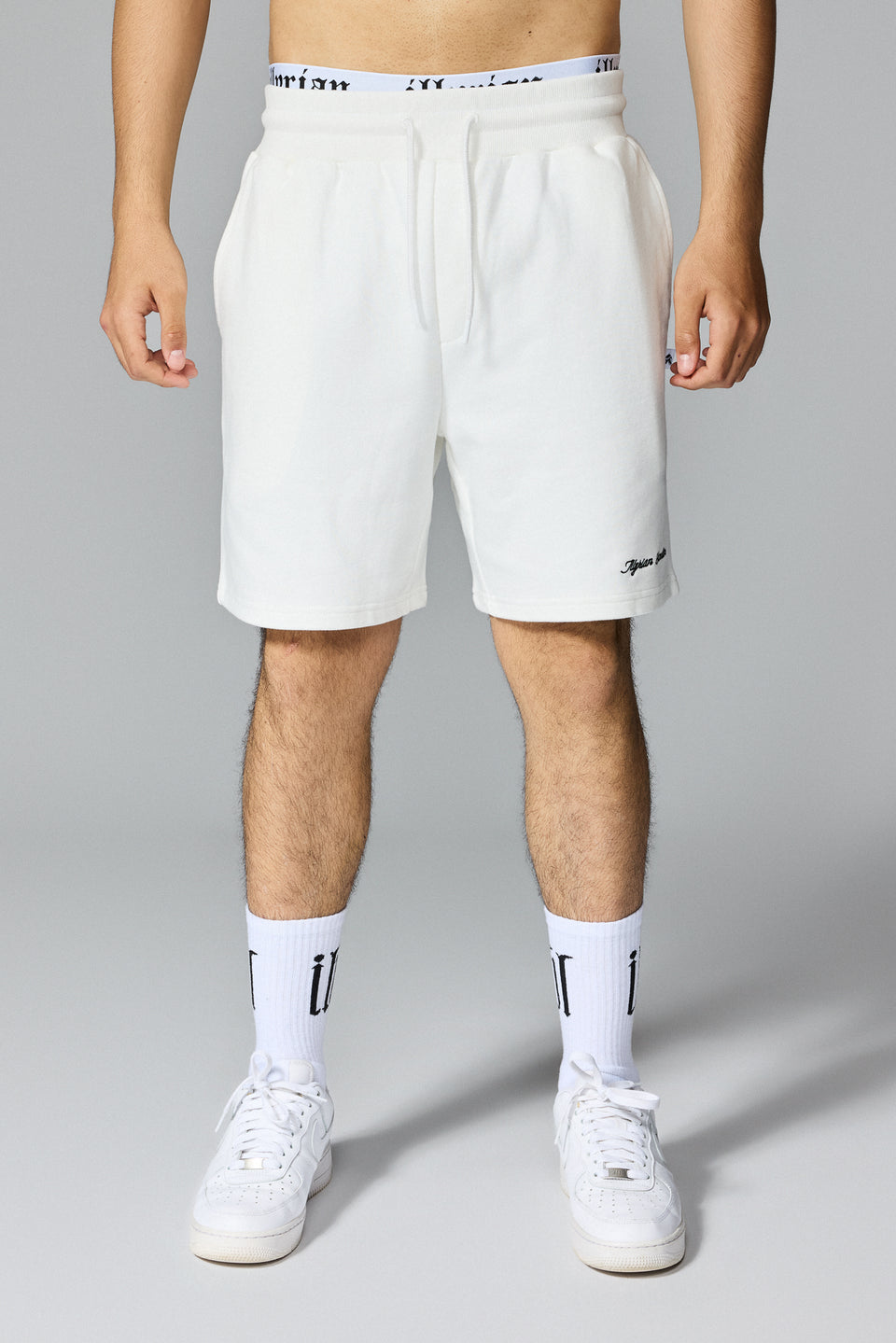 The Illyrian 26 Cotton Shorts - White