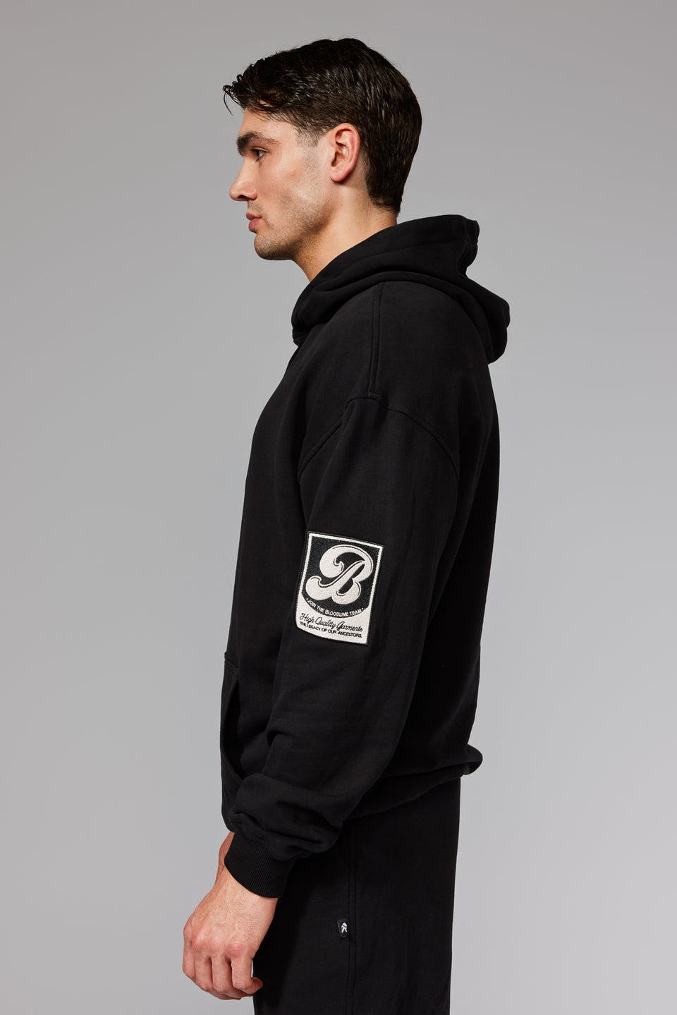 Illyrian SS24 Patch Hoodie - Black