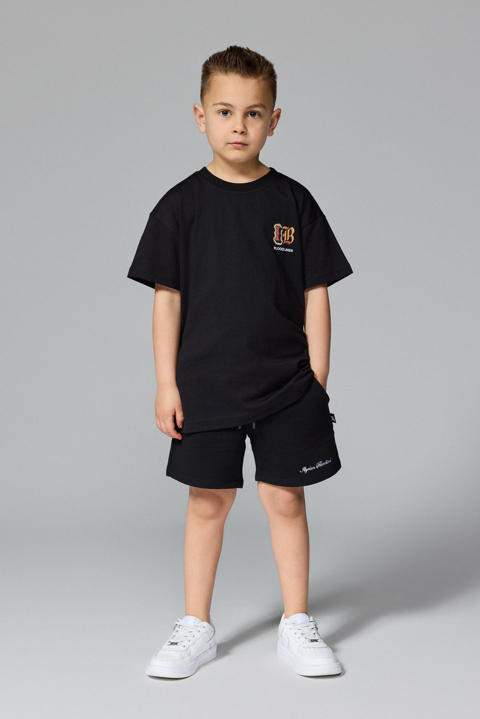 Kids' Artwork T-shirt - Black