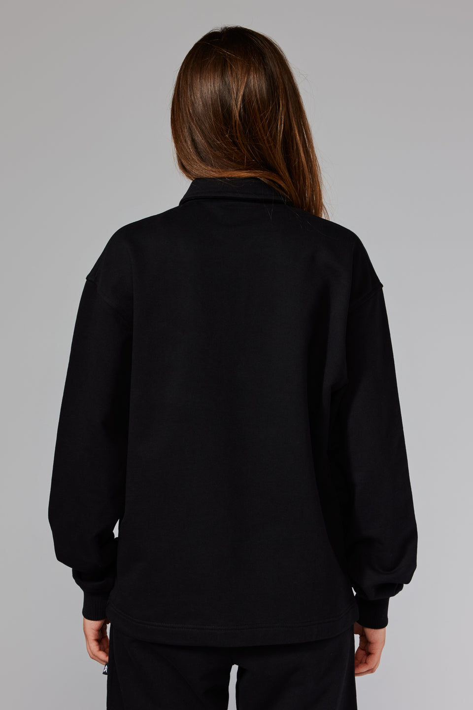 Dardania Half-Zip Sweater - Black