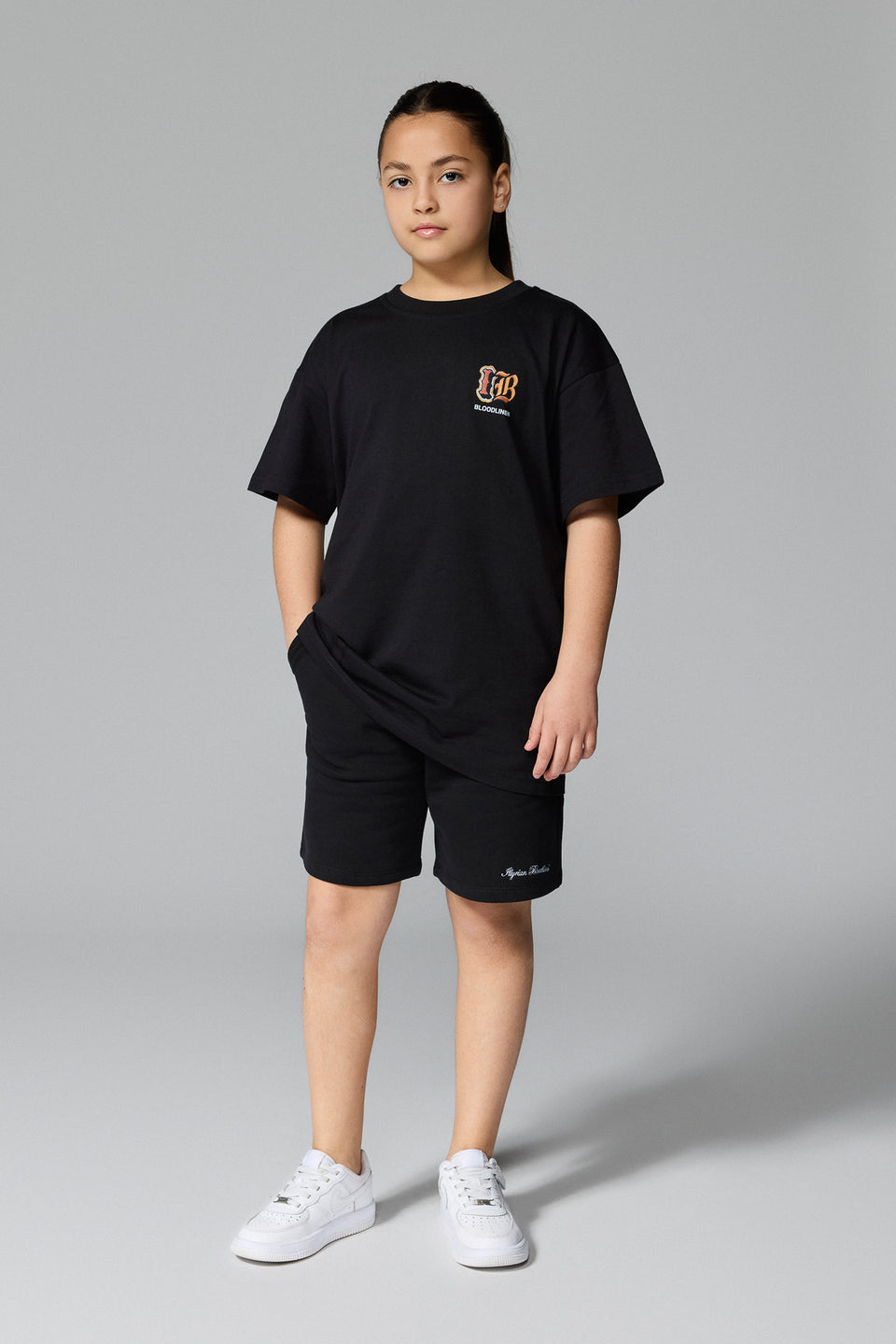 Kids' Artwork T-shirt - Black
