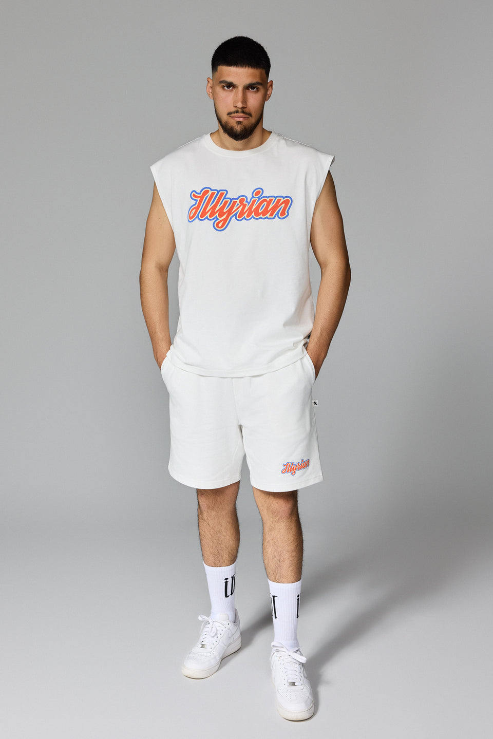 Illyrian SS26 Tank Top - White