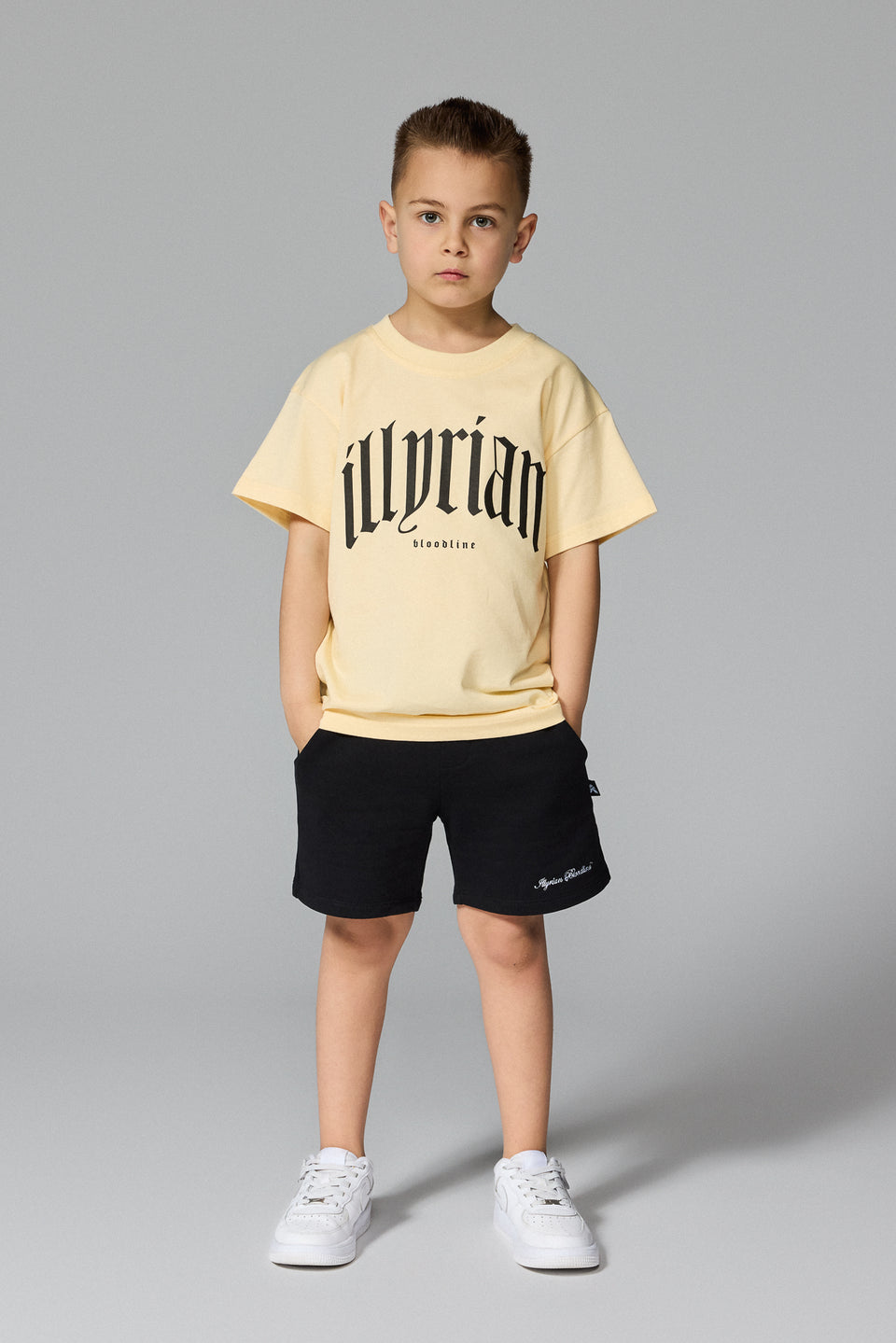 Kids' Illyrian Signature T-shirt - Yellow