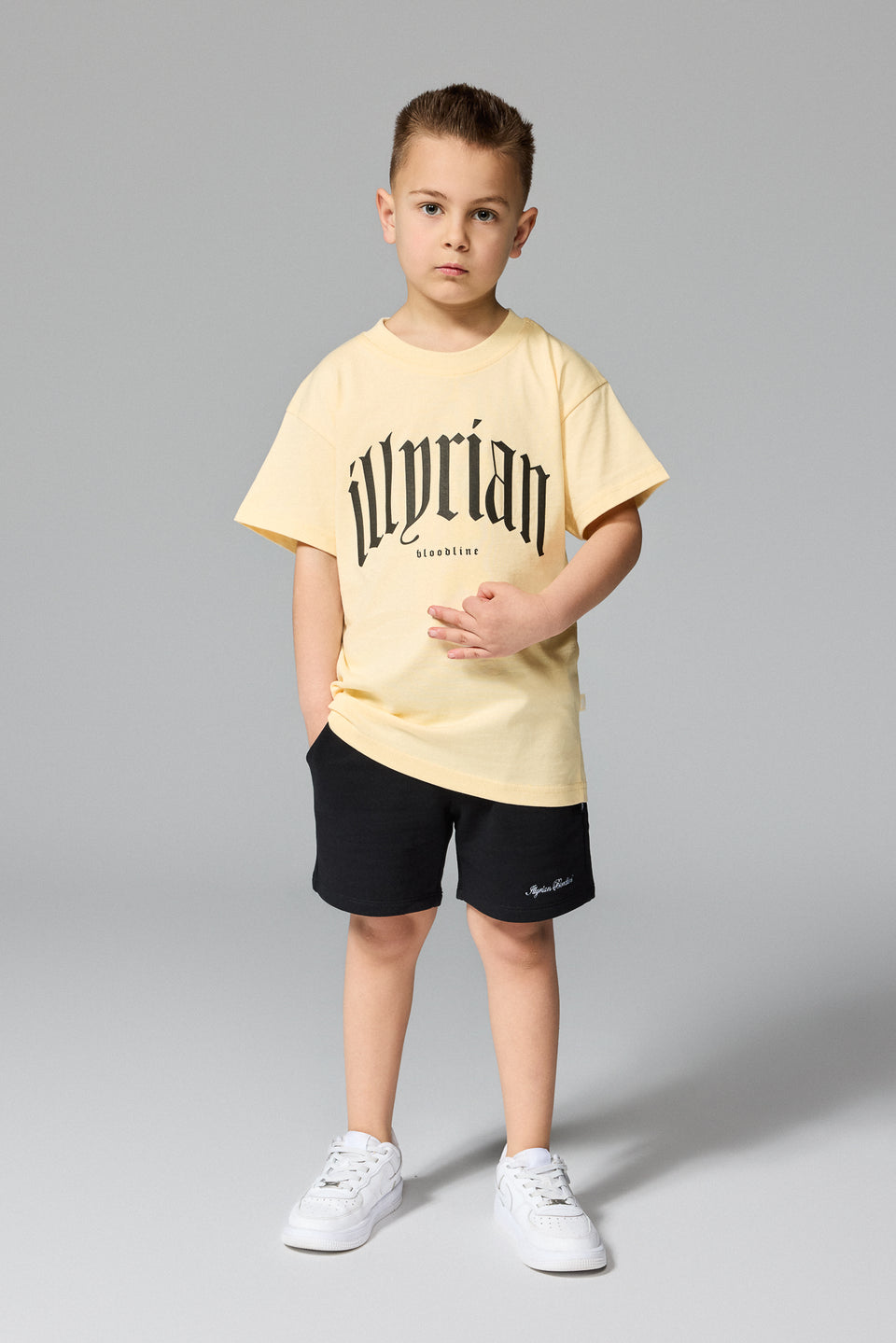 Kids' Illyrian Signature T-shirt - Yellow