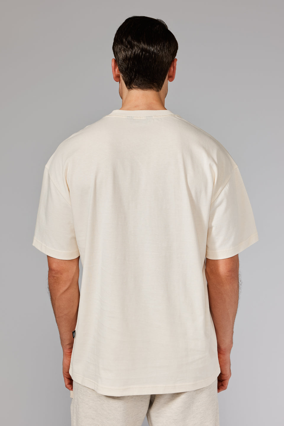 Classical Patch T-Shirt - Cream