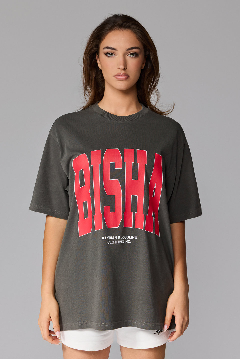 Illyrian S26 Bisha Tee - Washed Grey