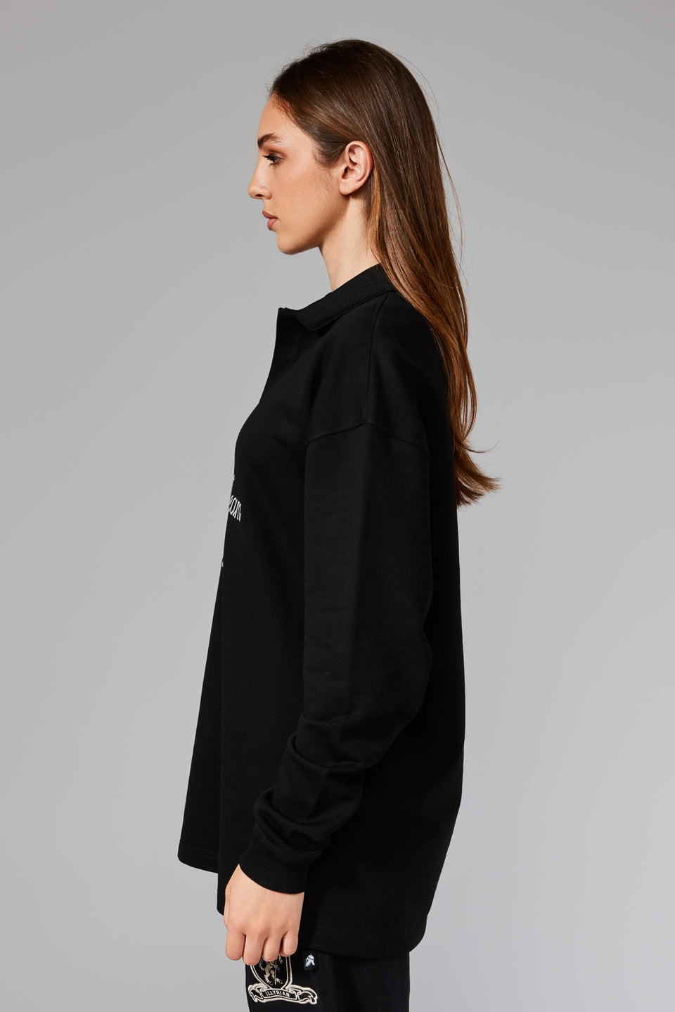 ILRN Buttoned Sweater - Black